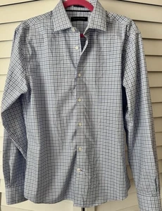Tommy Hilfiger Men's Dress Shirt Slim Fit Non Iron Sz 16 /  L - Picture 1 of 3