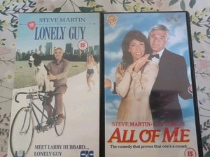 The Lonely Guy & ALL Of Me VHS VIDEO EXCELLENT Condition FREE POSTAGE 40 - Picture 1 of 5