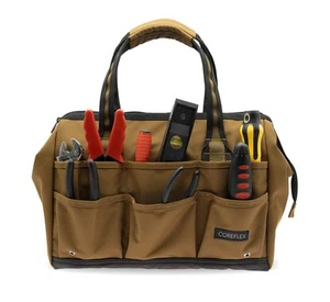 14 Zoll breite Öffnung Werkzeugtasche Ausrüstung Mehrzweck für Klempner Elektriker - Bild 1 von 9