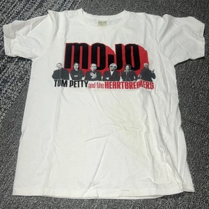 Tom Petty And The Heartbreakers Shirt Men’s White Medium Mojo Album Promo Tee - Picture 1 of 6