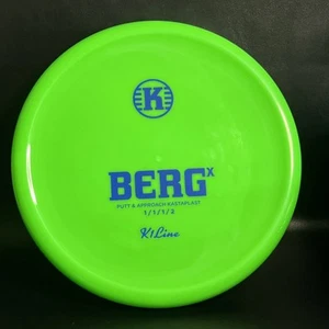 NEW Kastaplast Berg X K1 Line 175 g - Putt and Approach - Lime Green - Picture 1 of 6