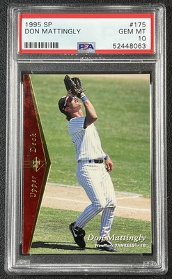 Don Mattingly PSA 10 1995 SP #175 Yankees 8063 Foto 1 de 2