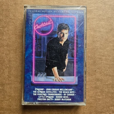 COCKTAIL Soundtrack CASSETTE TAPE 1988 Various Artists The Beach Boys Ry Cooder - Image 1 of 3