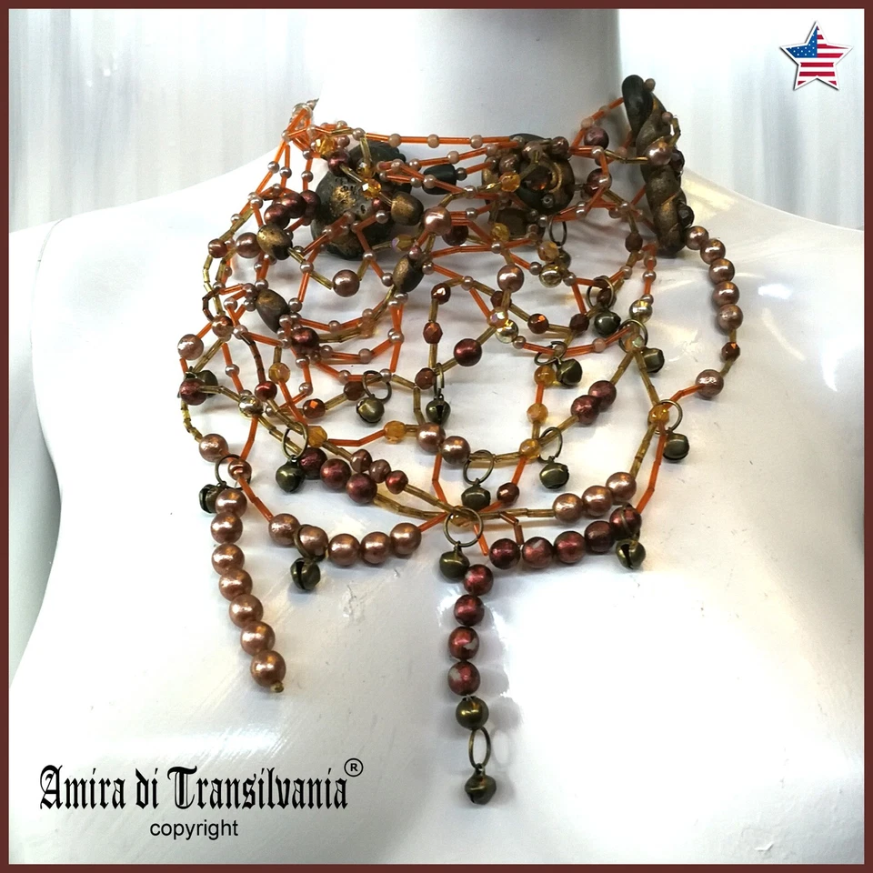 Elegante Joyería Mujer Collar Gargantilla Collar Perla Lujo Capas Lariat Moda Foto 1 de 4