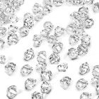 1050 pièces fausses roches de glace, cristaux de glace écrasés acrylique pierres précieuses claires diamants en plastique
