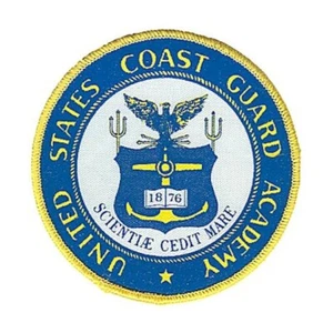 Academy New London Connecticut 4 Zoll abgeschirmt 1987 W USCG Küstenwache Patch - Bild 1 von 1