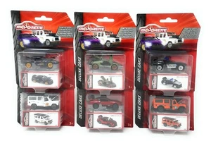 Majorette Model Car Deluxe Cars Set di 6 Lamborghini Nissan GT Land Rover - Foto 1 di 7