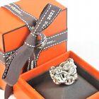 Hermes Chaine d&#39;Anc&#232;ne GM US Size No. 7 Ring Pre-Owned from Japan [b0207]