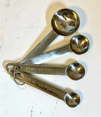 4 Pc Farberware Professional Stainless Steel Measuring Spoons - Image 1 of 2