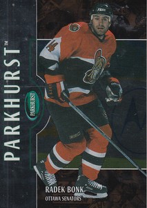 2002-03 Parkhurst Bronze #121 Radek Bonk /100 