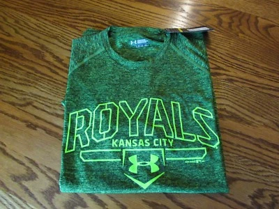  Under Armour Kansas City Royals Men's Shirt Size L Loose Fit  NWT - Image 1 of 4