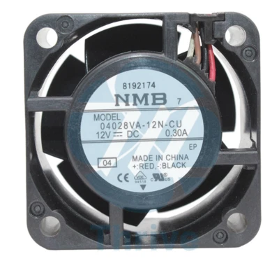 NMB 04028VA-12N-CU 4028 12V 0.30A 4-wire PWM Waterproof Cooling Fan - Image 1 of 4