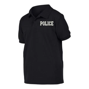 Polo Militar Negro POLICÍA - Imagen 1 de 2