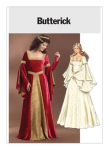 Butterick Pattern B4571 Sz 14-20 Medieval Renaissance Costume Cosplay Theater - Picture 1 of 2