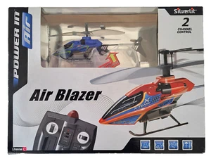 Silverlit Blue Air Blazer Hubschrauber 2-Kanal-Steuerung Innenbereich Alter 10+ - Bild 1 von 3