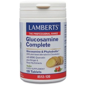 Lamberts Glucosamine Complete Joint Nutritional Supplement 120 Vegan Tablets - Picture 1 of 5