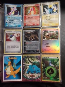 Pokemon Cards 200+ Binder Old Collection Lot English Mix WOTC EX Ruby Vintage - Picture 1 of 13