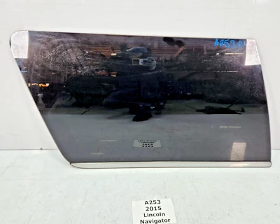 ✅ 2007-2017 OEM Lincoln Navigator Rear Left Driver Quarter Window Glass Tinted - Image 1 of 4