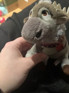 Ty Beanie Baby Sparkle Sven 7" Beanbag Plush Reindeer Disney Frozen No heart Tag - Picture 1 of 7