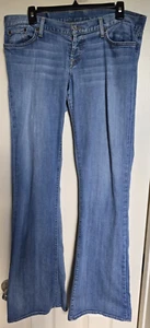 LUCKY Brand LIL' MAGGIE Low Rise Denim Jeans (Size 14/32) 33.5" Inseam Pre-Owned - Picture 1 of 24