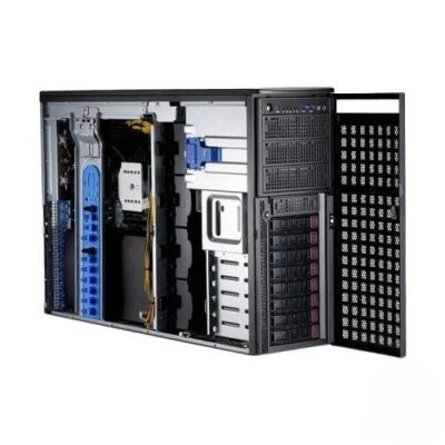 Supermicro SYS-7049GP-TRT Tower Server 2x intel Gold 6152 22Core 8x32G 2133MHz - Image 1 of 2