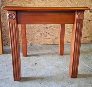 DACHTN Oak End Table 24"W X 21"D X 24"H - Picture 1 of 4