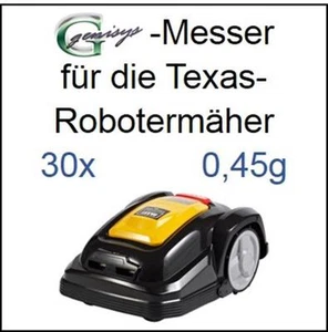 30 Messer Ersatzmesser Ersatz-Klingen 0,45mm für Texas Pro G-force SR2000 - Picture 1 of 1