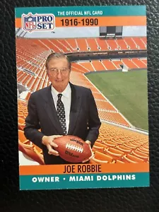 Joe Robbie 1990 Pro Set #3. MIAMI DOLPHINS - Bild 1 von 2