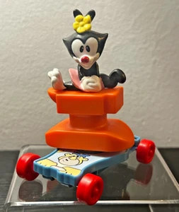 Vintage Animaniacs Dot Squishes Ralph T Guard Anvil Pop Up Rolling Car Toy 1994 - Picture 1 of 4