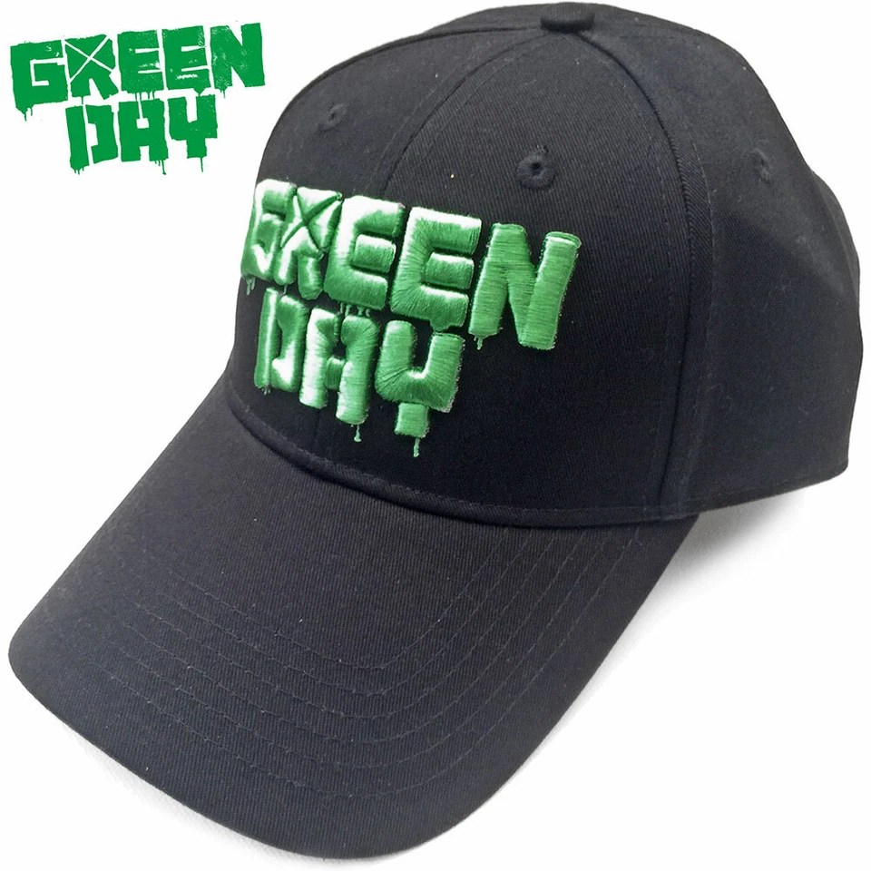 GREEN DAY - LOGO DE BANDA - SOMBRERO - NUEVO - MÚSICA GDCAP01B Foto 1 de 1