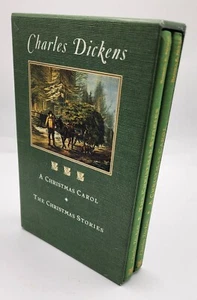 Christmas Carol and the Christmas Stories - Hardcover -Book Slip Cover - Imagen 1 de 11
