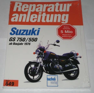 Manual De Reparación Suzuki GS 750 / GS 550 A Partir De 1976 - Imagen 1 de 1