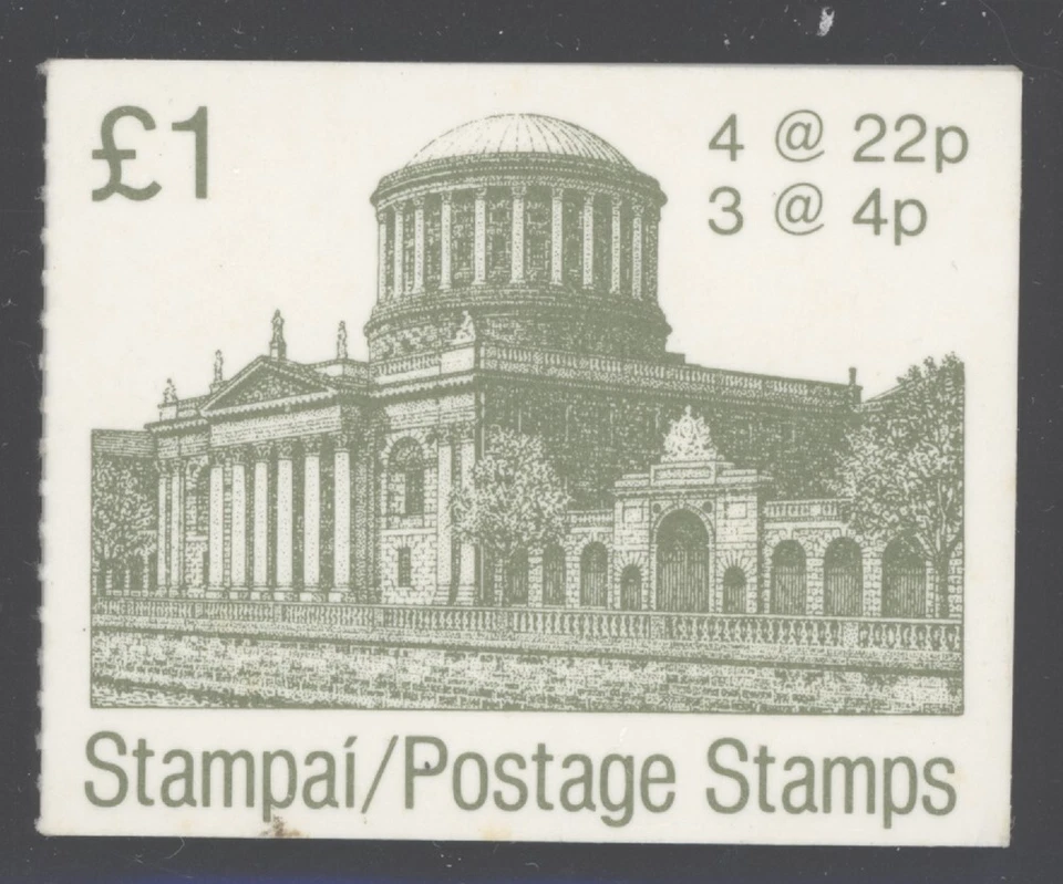 Ireland 1983 £1 Buildings Booklet SG# SB25 NH - Image 1 of 1