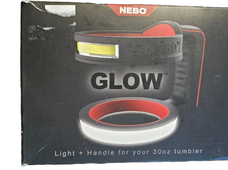 NEBO GLOW Handle Flashlight Task Light for 30oz & 20oz Tumblers 220 Lumen Light  - Image 1 of 2