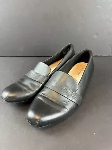 Collection by Clarks Women’s Ultimate Comfort Loafer 8M Black - preowned - Picture 1 of 11