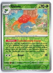Gloom Reverse Holo SV: Scarlet & Violet 151 044/165 NM - Bild 1 von 2