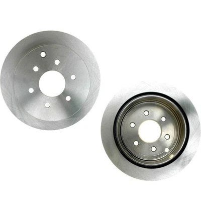 Conjunto de discos de freio traseiros SET-RAY980368R-2 Raybestos 2 rodas para Nissan Frontier - Imagem 1 de 4
