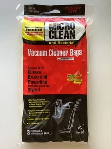 Circuit City Style U Staubsaugerbeutel 3 Stück Eureka Bravo Powerline - Bild 1 von 3