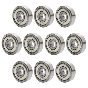 6x19x6 mm Steel Deep Groove Ball Bearing Model Bearings 626ZZ 626Z 80026 10... - Picture 1 of 6