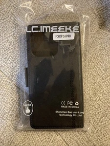 LC.imeeke Coque Téléphone Magnétique à Rabat en Cuir Véritable pour iPhone 14Pro ~ Neuve ~ FrmCA - Photo 1 sur 4