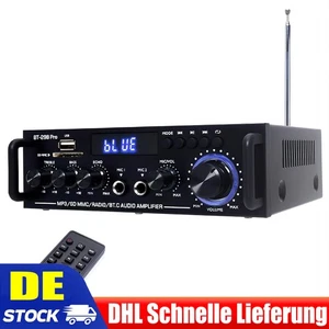 298 Pro Mini Verstärker, Bluetooth-Empfänger, Audioverstärker, Max 600 W x 2 RMS - Bild 1 von 13