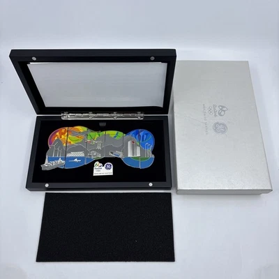 2016 Rio Summer Olympics General Electric GE Worldwide Partner RARE 7 Pin Set - Image 1 of 4