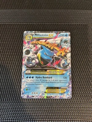 Pokemon TCG M Blastoise EX XY Base Set Holo Card 30/146 Ultra Rare NM - Image 1 of 2