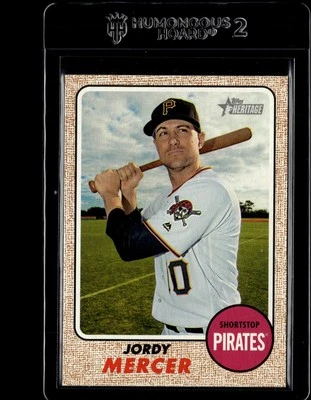 2017 Topps Heritage #270 Jordy Mercer - Image 1 of 2