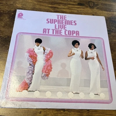 THE  SUPREMES       LP 33RPM       LIVE  AT  THE   COPA  excellent Foto 1 de 4