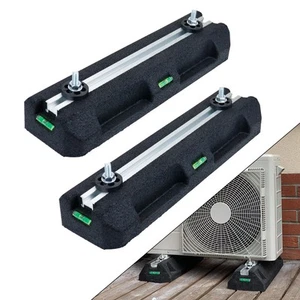 BJADE'S Mini Split Floor Mounting Base Mounting Feet,Rubber Anti-Vibration Pa... - Picture 1 of 7