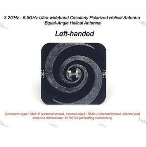 1.2 - 5GHz Omnidirectional / Ultra-wideband Antenna Equal-angle Spiral Antenna - Picture 1 of 6