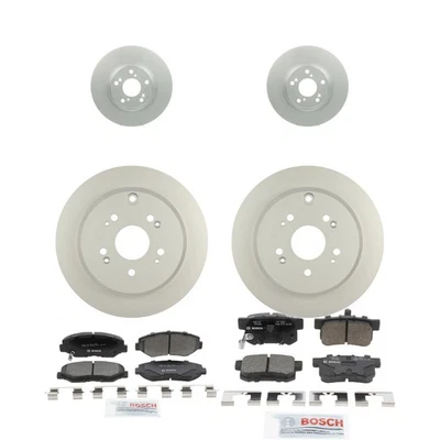 Bosch QuietCast Ceramic Brake Pad and Rotor Kit For 2005-2006 Honda CR-V - Image 1 of 4