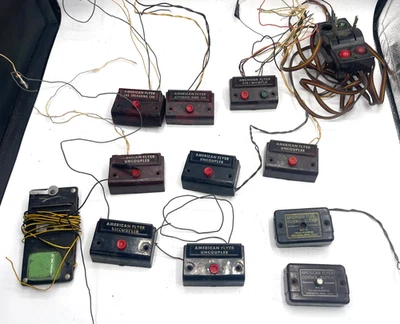 Lot of American Flyer Remote Control Switches Uncouplers *Untested* - Image 1 of 4