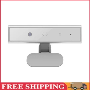 Facial Recognition Webcam HD 1080P 2MP USB Webcam for Windows 10/11 (Silver) - Afbeelding 1 van 11